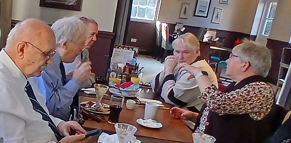 24. At the Lincolnshire Poacher for sustanence and banter.