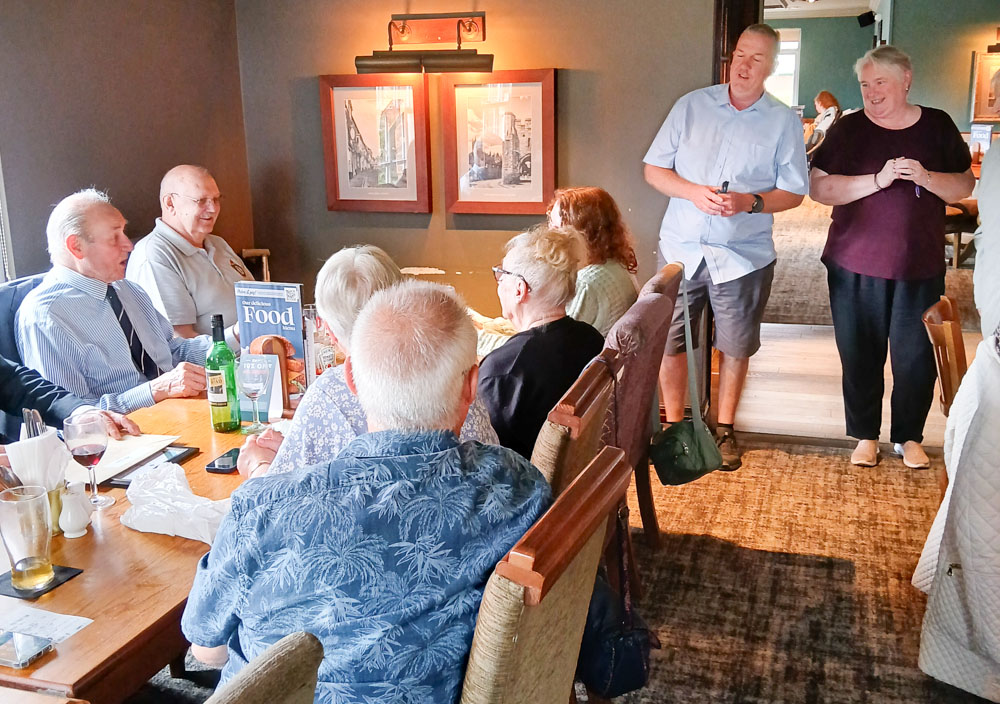 We all wish Tracey a Happy Birthday