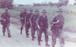 l-r ?, ?, Geordie Tulley, Alan Kershaw, ?, ?