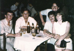 Mick Hendley, Flo Florance, Hobby Hobman & ?