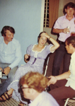 Hobby Hobman, Carol, Colin Morfitt & Denis "Cuddles" O&lsquo;Leary. Don Blacklaw in foreground
