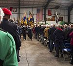 The Standards parade through the audience